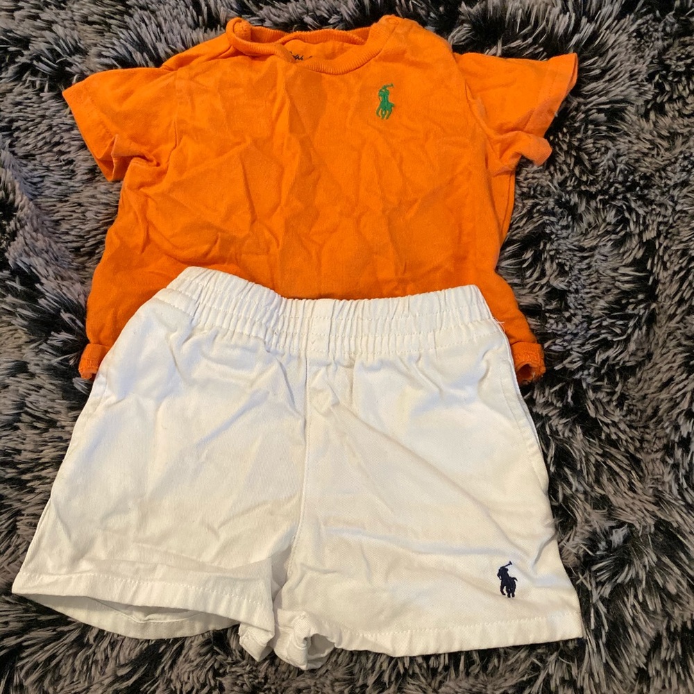 3 month boy polo set